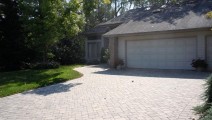 Willow Creek paver driveway in Apple Valley